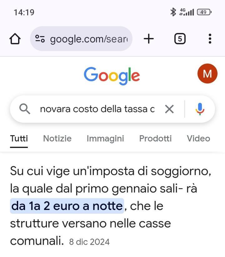 La Casa Di Lucia Appartamento Novara Kültér fotó